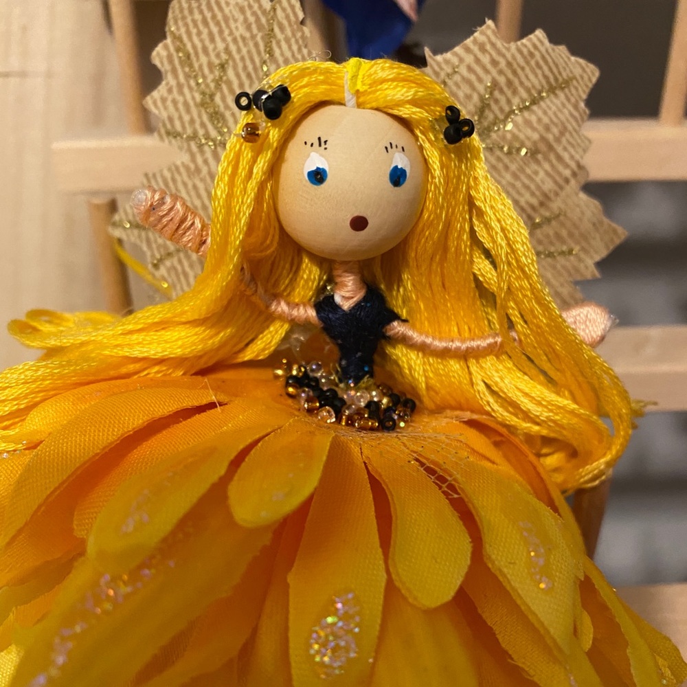 Cute FlowerFairy, Holiday, Gift Topper, Stocking